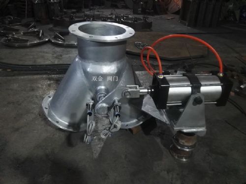 dyfc ii 三通分料閥廠家雙金閥門(mén)專(zhuān)業(yè)生產(chǎn)